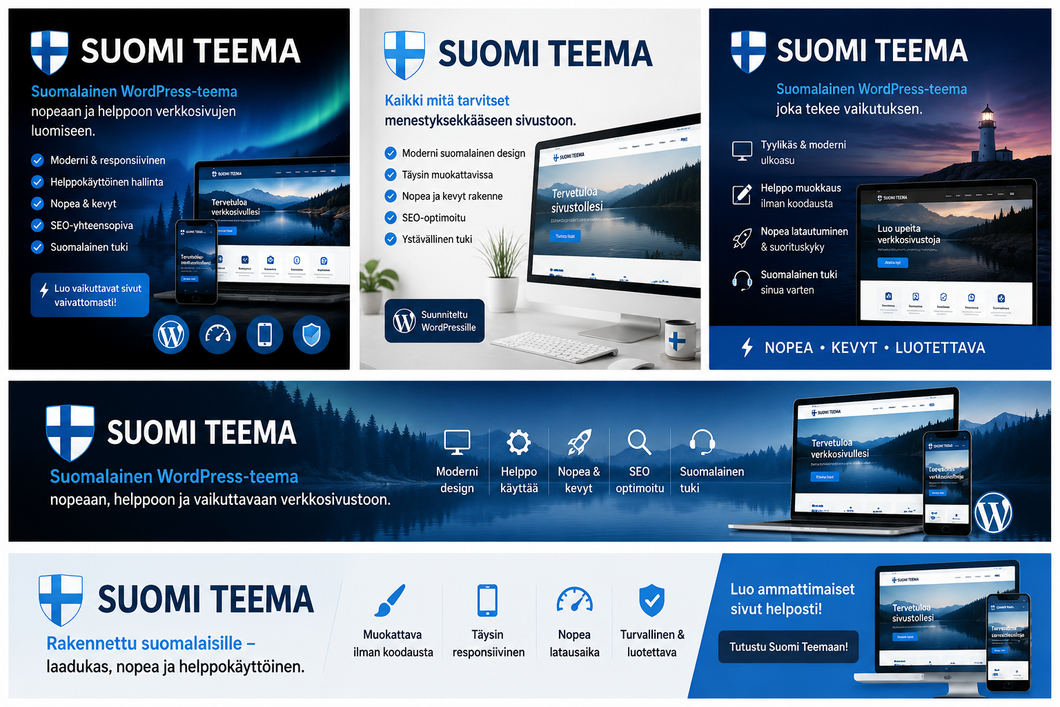Suomi Teema banneriesittely